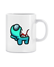 Puodelis Amoung us cyan imposter